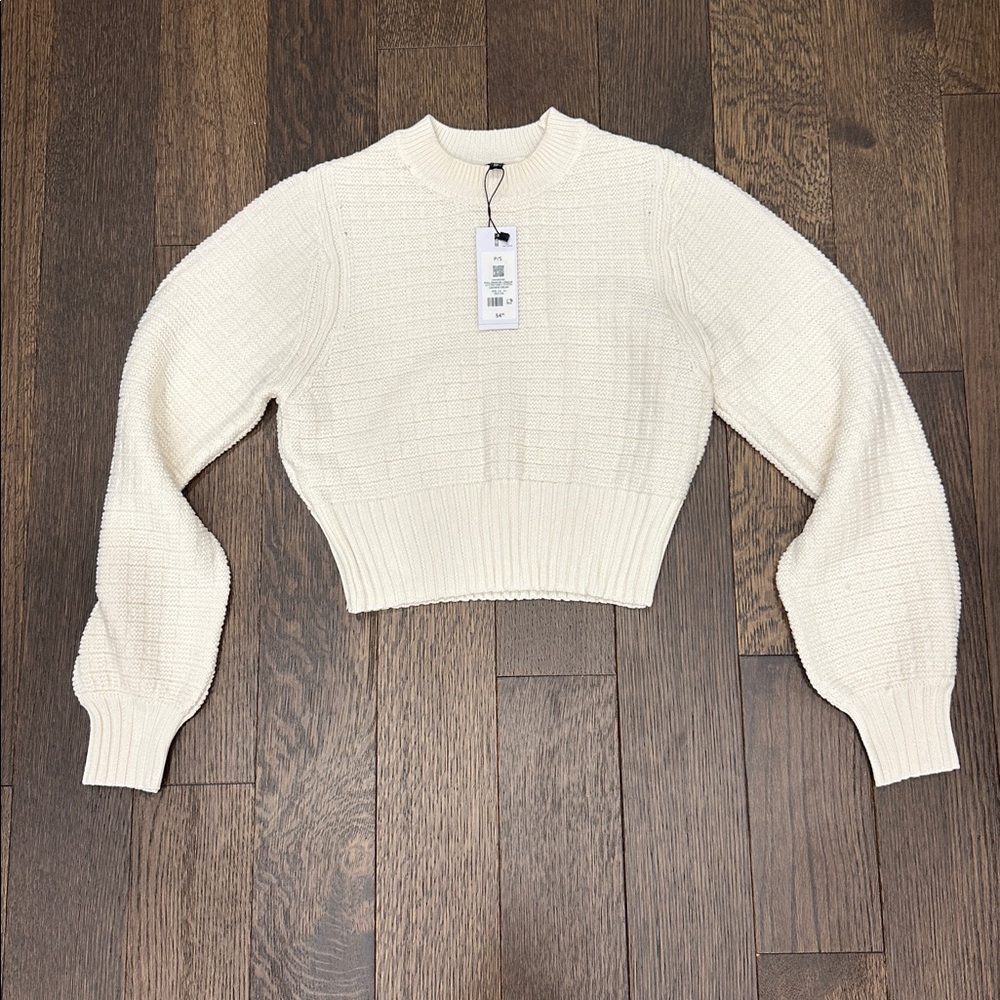 Dynamite Cream Knit Sweater